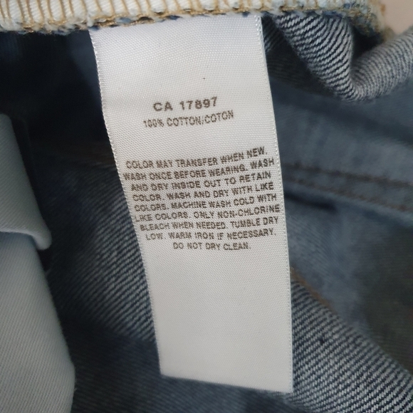 GAP 1969 Extra Low Straight Men Jeans Size 34×32 - Picture 7 of 8